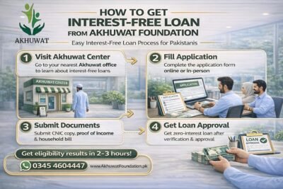 How to get interest Free loans from Akhuwat foundation